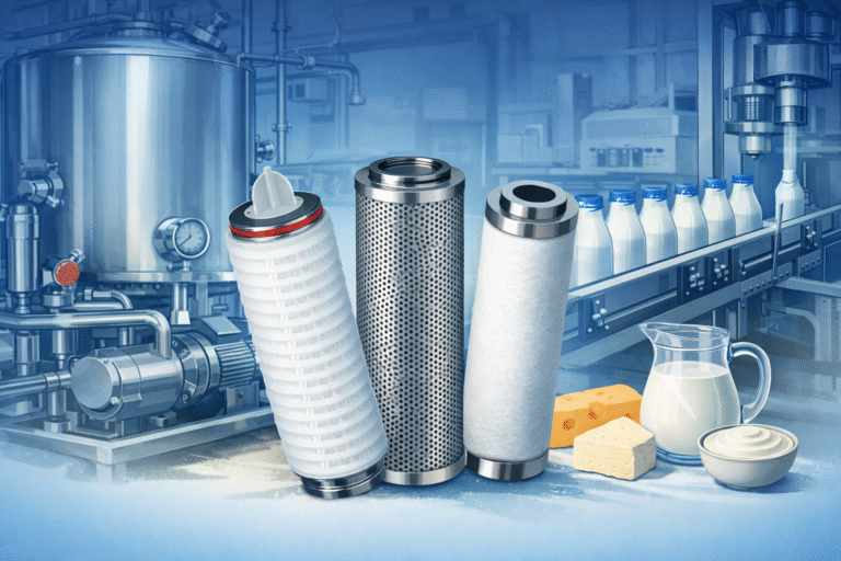 Filters used in Dairy Processing Industry